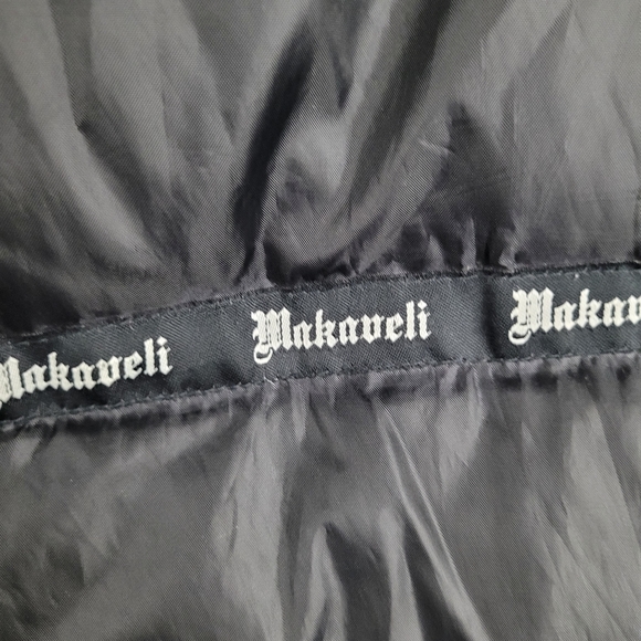 MAKAVELI BRANDED by TUPAC SHAKUR | down feather fill parka winter jacket - Picture 10 of 11
